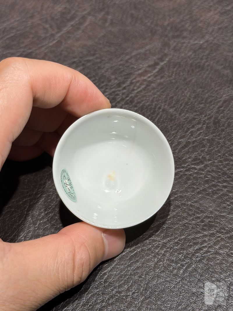 清乾隆 粉彩花鸟纹茶具一套25件 - 图121